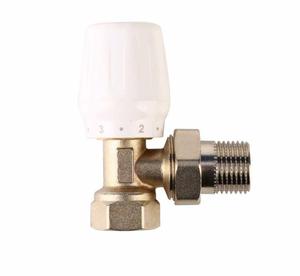 Fornitura di fabbricazione <span class=keywords><strong>valvola</strong></span> del radiatore ad angolo in ottone con raccordo in ottone Pex - Product Image 1