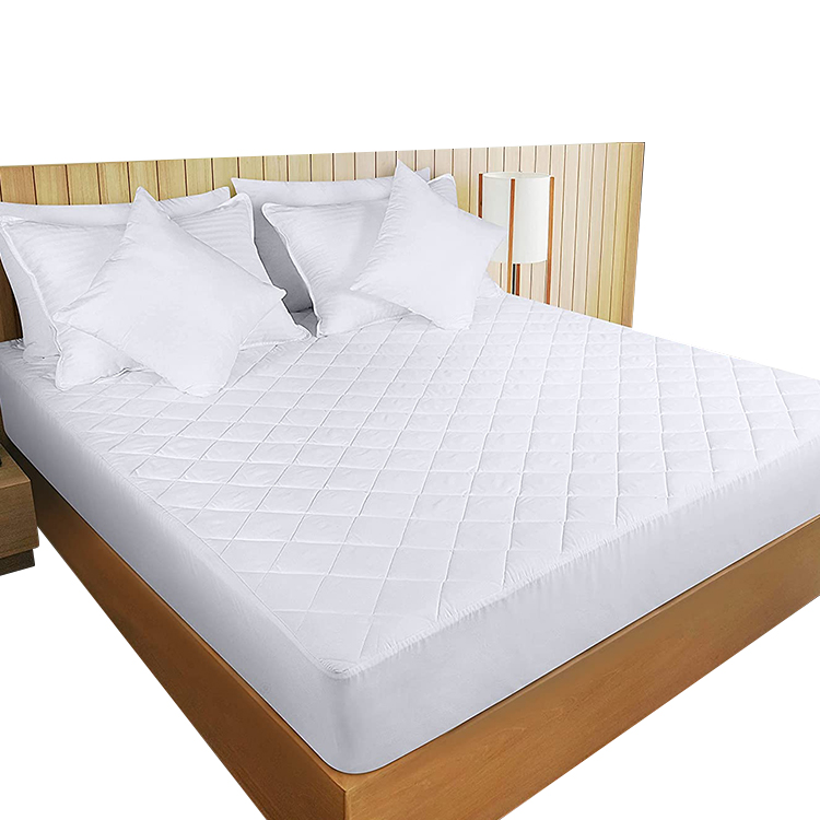 Стеганый матрас королевского размера, 100% Водонепроницаемая дышащая защита матраса