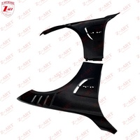 Aile avant en fibre de carbone Z-ART F80 F82 pour BMW M3 M4 2014-2020, aile avant à persiennes en fibre de carbone pour BMW M4 M3 F80 F82