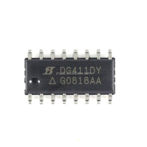 Commutateur analogique quatre voies de précision DG411DYZ DG411DY SMT SOP-16 DG411DY-T1-E3 - Product Image 1