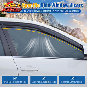 สำหรับเชฟโรเลต เบลเซอร์ 24-26 EV ชุดบังแดดหน้าต่างสไตล์มูเก้น อะคริลิคกันฝน 4 ชิ้น - Product Image 3