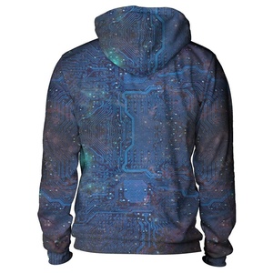 Sudadera con Capucha Unisex Personalizada, Ecológica, Servicio OEM, Sudadera de Forro Polar para Invierno, Impresión por Sublimación, Ropa Urbana - Product Image 2