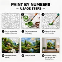 Peinture Diamant 5D Personnalisée pour Adultes 2026 – Kit DIY Toile Imprimée – Art Diamant – Vente en Gros