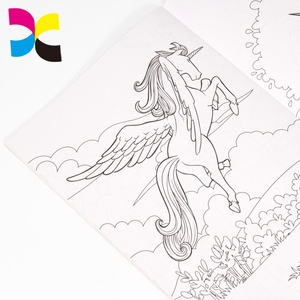 Impression de livres pour enfants personnalisés à colorier avec pelliculage brillant et piqûre à cheval - Product Image 4