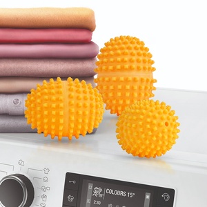 La limpieza en seco de lavandería 2PK secadora bolas largo y última casa durable de plástico reutilizable lavado bolas - Product Image 3
