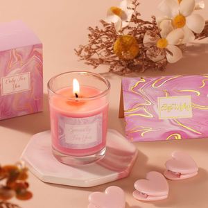 Birthday Gift Basket for Women with Fuzzy Socks Scented Candle Thoughtful Mother's Day Comfort Gift Set Return Gifts for Friends - Product Image 4