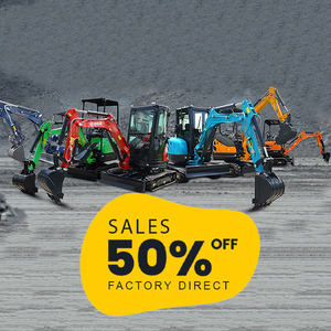 Miễn phí vận chuyển EPA máy xúc 3.5 tấn Kubota động cơ nhỏ Crawler Digger trang trại minibagger nhỏ gọn 1ton 2 tấn Mini Máy xúc giá - Product Image 2