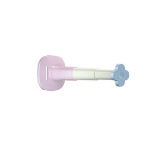 Extendable Wall Mounted <b>Clothes</b> Hanger <b>Storage</b> Rack For Adults And Kids With Adjustable Rod No Drilling Required - Product Image 3