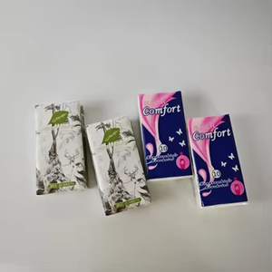 <span class=keywords><strong>Mouchoirs</strong></span> en <span class=keywords><strong>papier</strong></span> doux 2 plis en pâte de bois vierge, écologiques, pour la maison et les voyages, style magique - Product Image 3