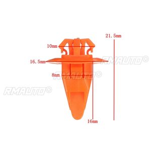 Kit de 30 clips de fixation pour garniture de porte avant et moulures de carrosserie 75392-60031 pour Toyota Prado 120, 4Runner, FJ Cruiser, Highlander, RAV4 - Product Image 5