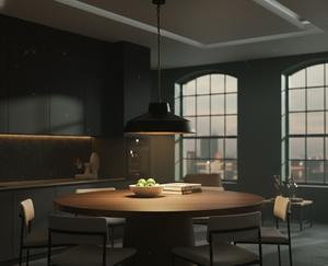 Lámparas Colgantes de Latón con Acabado Dorado Antiguo, Modernas, LED, Atenuables, Pantalla de Color Personalizable, Fácil Instalación, para Comedor - Product Image 3