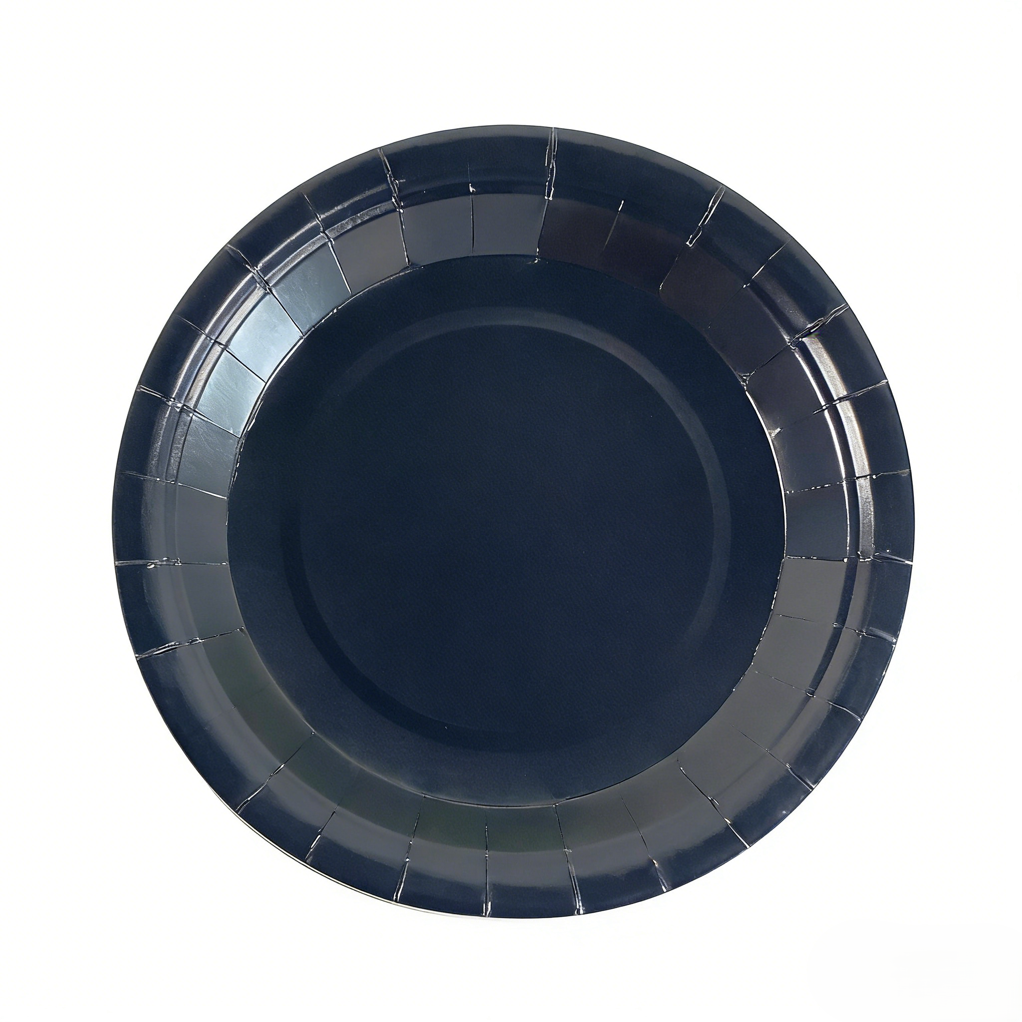 จานกระดาษ 7 นิ้ว*10 ชิ้น*สีดำ