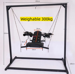 बीडीएसएम निलंबन स्विंग भारी शुल्क धातु फ्रेम समायोज्य प्रतिबंध टीनजन स्टूडियो फेश फर्नीचर बंधन उपकरण - Product Image 2
