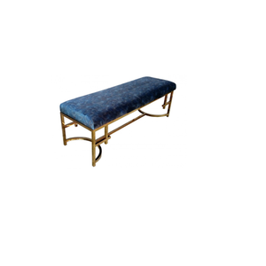 Banc en lin contemporain, design minimaliste moderne, coussin capitonné moelleux, structure durable, meubles pour école, hôtel, bureau - Product Image 1