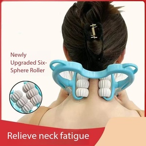 Offre Spéciale : Masseur Cervical Manuel pour le Cou, le Dos et les Jambes avec 6 Roues – Soulage la Douleur et Favorise la Relaxation Musculaire - Product Image 2
