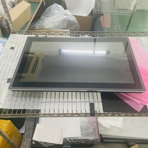 Phổ biến 23.6 inch 4 dây cảm ứng điện trở đầy đủ nhôm không quạt cấp công nghiệp IP65 Bảng điều khiển phía trước không thấm nước tất cả trong một bảng điều khiển PC - Product Image 4