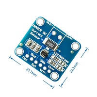 Module de capteur de surveillance bidirectionnel du courant et de la puissance à dérive nulle avec interface I2C MCU-219 et INA219