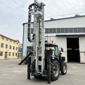 Plataforma de perforación de pozo de agua montada en Tractor, BDM-300TT de agua montada en tractor