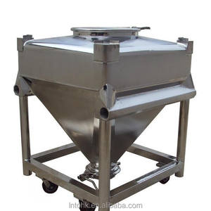 高温工業用大口径排出サイロ緩衝貯蔵ビン垂直循環貯蔵サイロステンレス鋼混合タンク - Product Image 3