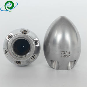 Ugello per Pulizia Fognature ad Alta Pressione, Filettatura da 1/2 Pollice, Ugello in Acciaio Inox per Lavaggio Scarichi - Product Image 2