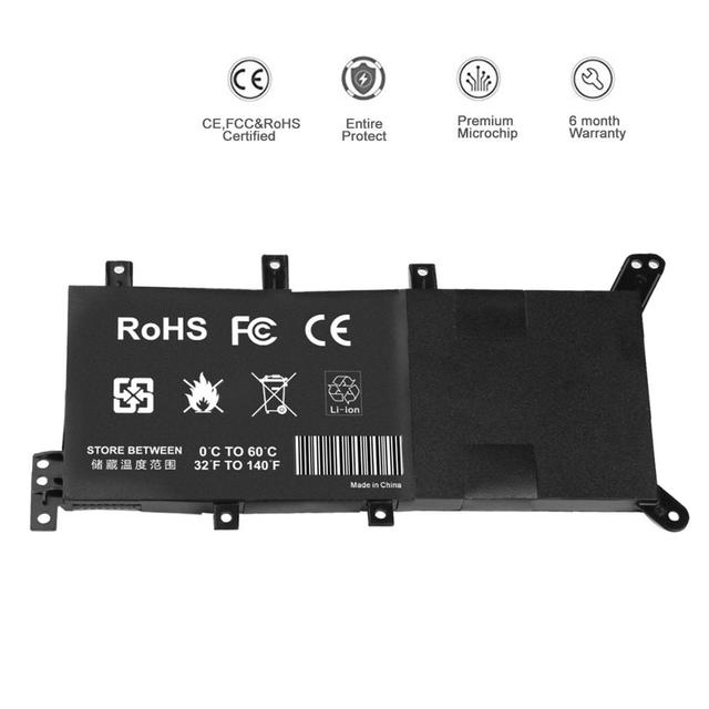 New Original 7.6V 38WH Laptop Battery for a Sus X555 X555L X555LA X555LD X555LN X555MA