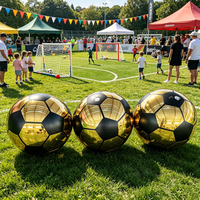 Ballon de football géant gonflable publicitaire pour la décoration de terrain de football de club – Nouveauté très demandée