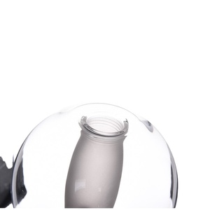 Produttore personalizzato di lusso soffiato a mano trasparente globo ciondolo <span class=keywords><strong>lampadario</strong></span> di ricambio G9 paralume sfera di vetro - Product Image 2