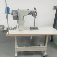HUAMEI Mini machine à coudre industrielle nouveau modèle aiguille unique Post-lit lubrification automatique à grande vitesse garantie 1 an