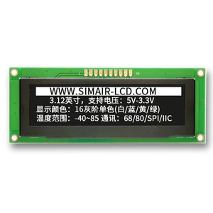 312 3.12 "3.12นิ้ว25664 SPI สีขาวสีฟ้า SSD1322แอลซีดี LED โมดูลจอแสดงผล256x64 Oled - Product Image 5