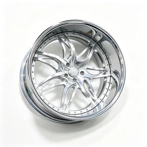 Jantes forgées Deep Disc de 22, 24 et 26 pouces, jantes à rebord profond, jantes chromées, adaptées à Chevrolet et <span class=keywords><strong>Oldsmobile</strong></span>. - Product Image 5