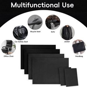 Pu Leather Repair Patch Self Adhesive 0.55mm Lychee Pattern For Sofa Chair Car Seat Bicycle Handbag Jacket - Product Image 1