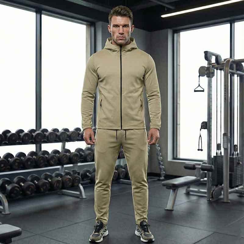 Plain Hoodies and Sweatpants 2 Piece