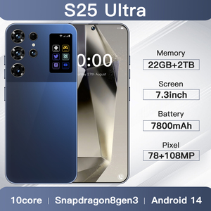 22G+2TB Prezzo di Fabbrica 2026 Nuovo S25 Ultra Android 15 Telefono Sbloccato Versioni Linguistiche Globali LTE Cellulare Schermo Intero - Product Image 1