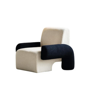 Fauteuil individuel Tianxingju, structure rembourrée, style nordique, meubles de salon - Product Image 5