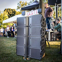 Speaker Line Array Profesional Double 8 Inch, Sistem Line Array K208 Pasif 2 Way, Box Speaker Line Array