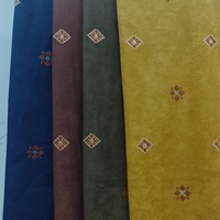 Tissu en microfibre imprimé effet daim pour manteaux, personnalisable pour tous types de tissus tricotés, tissu multicouche épais, support usine