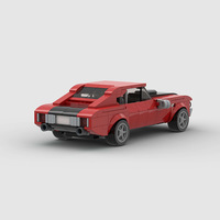 Offre Spéciale : Voiture de Course MOC Compatible avec les Petites Particules – Briques de Construction Éducatives DIY en ABS – Jouets de Marque