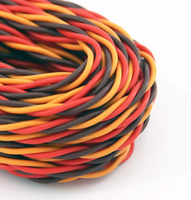 5M 16 pieds 22AWG 26awg 30/60 noyau 3 voies torsion Servo câble d'extension JR Futaba fil torsadé plomb pour accessoires d'avion RC