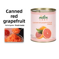 Taihu Meilin Wuzhong Suzhou Landbouw Rode Grapefruit Geblikte 850g Volle Kop Populair Takken Mannan Grondstof Wit
