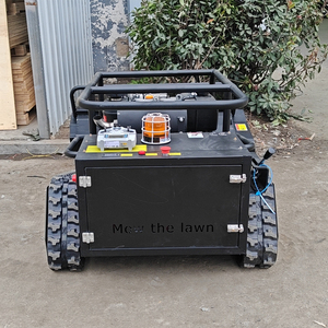 Agricultural and Forestry Equipment Robot 800mm 1000mm 1200mm Flail Crawler <b>Gasoline</b> Remote Control Lawn Mower S 28cm Cutting He - Product Image 5