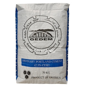 Trung Quốc Nhà Máy ban đầu bình thường Portland xi măng Túi Nhựa 25kg 5kg PP + giấy cán xi măng Bao - Product Image 1