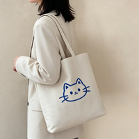 Sac fourre-tout personnalisable uni, réutilisable, pour la plage ou le shopping, avec logo ou motif