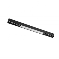 Projecteur LED Commercial en Aluminium à Grille Linéaire Anti-Éblouissement, Projecteur Mural 3W/10W/12W/15W pour Bureau, IRC 98, 50 000 Heures