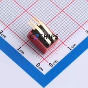 DA-2-R-T DIP Switch Through hole Component (THT),P=2.54mm Switch Piano Key Single Pole Single Throw 2 2.54mm - Product Image 2