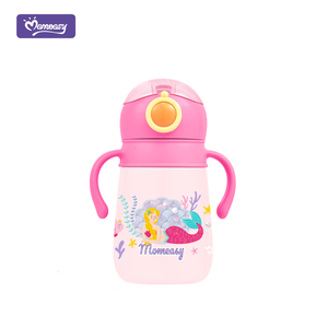 Borraccia Termica per Bambini Momeasy 420ml in Acciaio Inox con Cannuccia, Facile da Trasportare, OBM ODM 45246 - Product Image 6