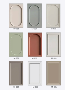 Puertas de Gabinetes de Cocina Americanas y Victorianas de Madera/PVC de VC <span class=keywords><strong>CUCINE</strong></span>, Fábrica de Foshan con 15 Años de Experiencia, Certificación ISO14001, 2 Años de Garantía - Product Image 6