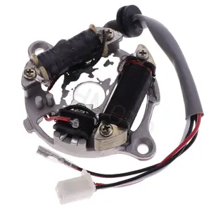 Pour <span class=keywords><strong>Yamaha</strong></span> PW50 PEEWEE <span class=keywords><strong>PW</strong></span> <span class=keywords><strong>50</strong></span> 60 PW60 PY60 Dirt Pit Moped Moto Pièces de moto Stator Rotor Magnéto Bobine d'allumage femelle - Product Image 1