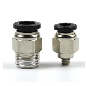 Pneumatic Connector Air Pipe Fitting Coupler 4mm 10mm 8mm Hose Tube 1/8" 3/8" 1/2" 1/4" PT Male Thread Quick Joint