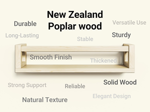Wholesale Modern Style Floating Bookshelves Custom Household Wooden Bookshelf Set for Nursery <b>Wall</b> Decor Home Furniture - Product Image 5