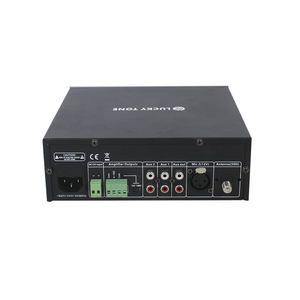 Amplificateur de puissance de mixage <span class=keywords><strong>Lucky</strong></span> Tone 30W avec tuner USB/DAB/Bluetooth et entrée de batterie de secours 12VDC - Product Image 6